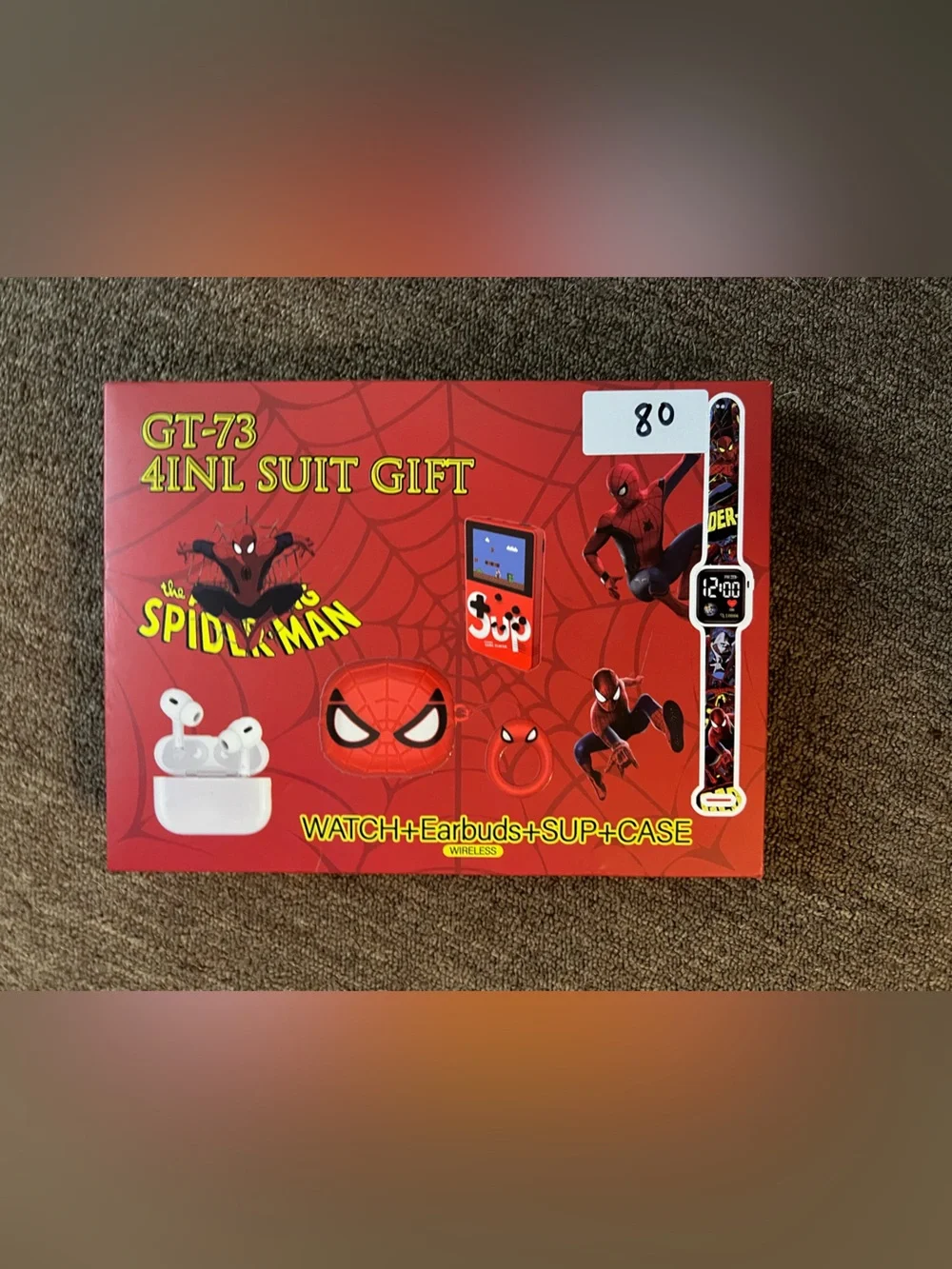 Spiderman gift set